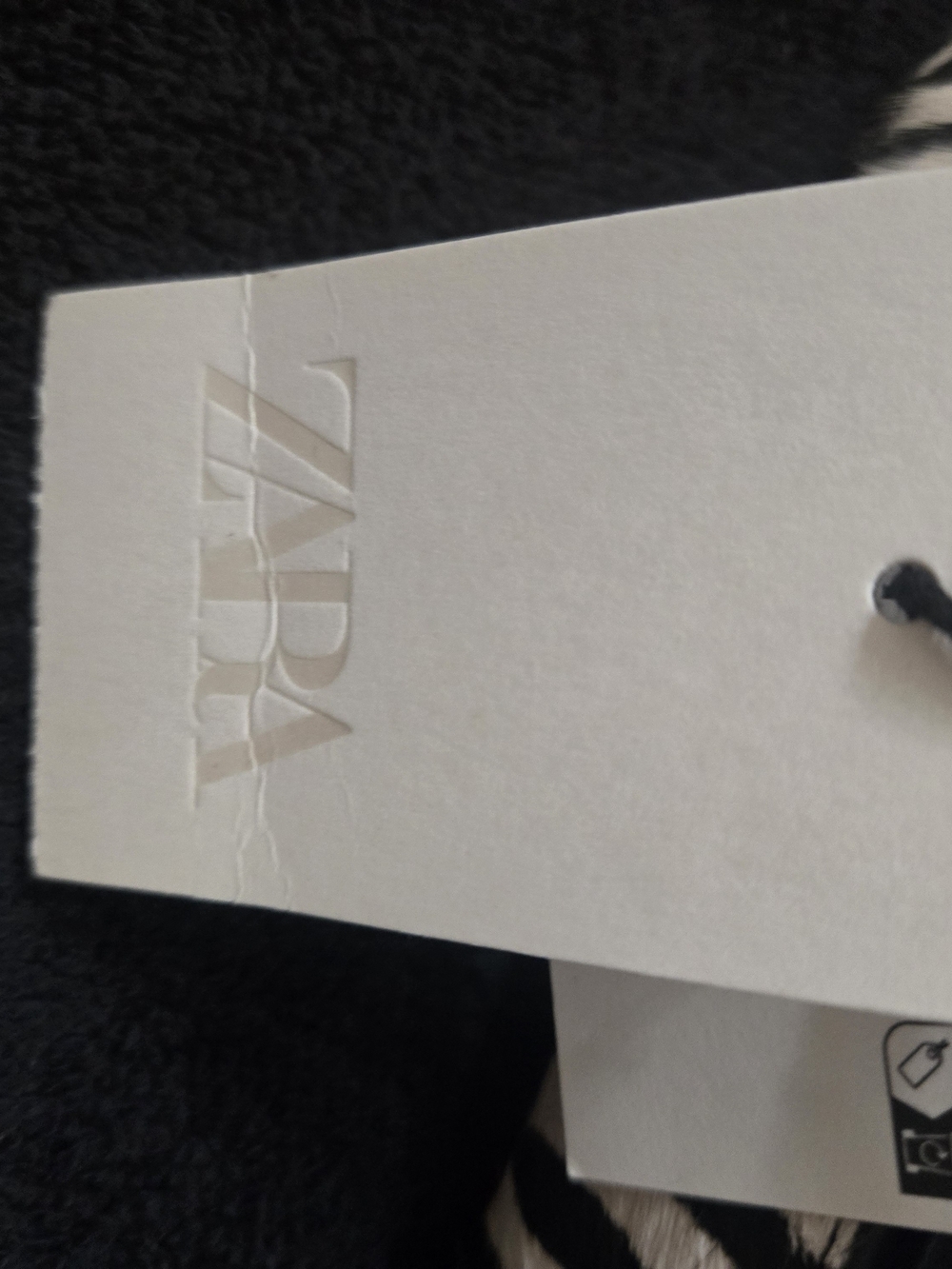 ZARA Zebra Print Loafers - Black & White Size 42/11 Dustbag Incl. NWT - Picture 11 of 12